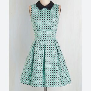 Closet London Dress green print
